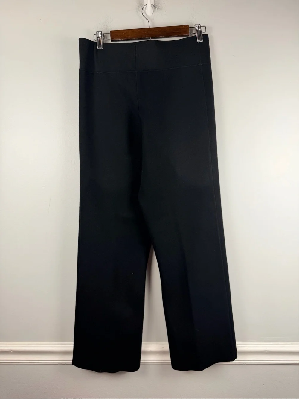 J. Crew Delaney Kickout Sweater Pants Black size large